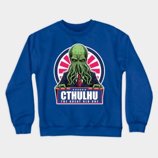 Vote Cthulhu D02 Crewneck Sweatshirt